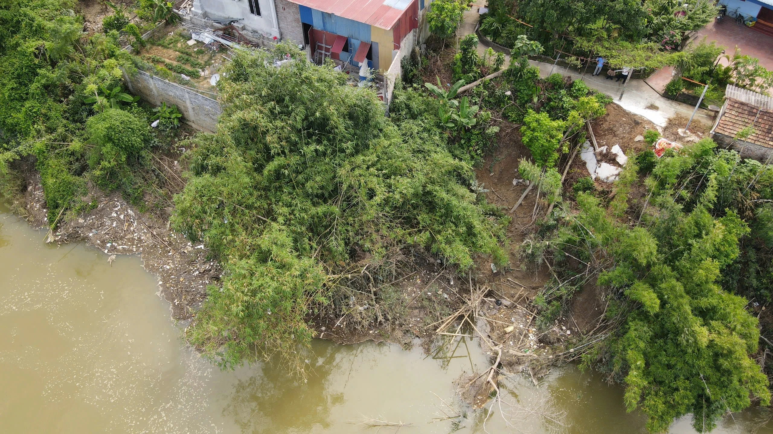 Dân Thái Nguyên nơm nớp lo sông Cầu 'nuốt' nhà