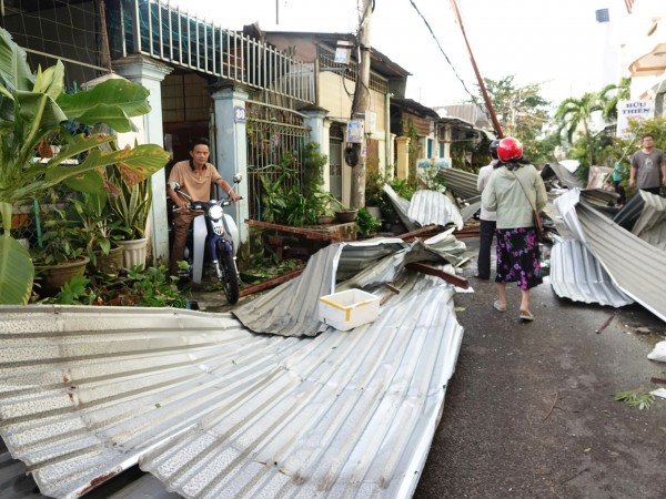 Gia Lai: Hơn 3.500 nhà dân bị sập, tốc mái do bão Kalmaegi