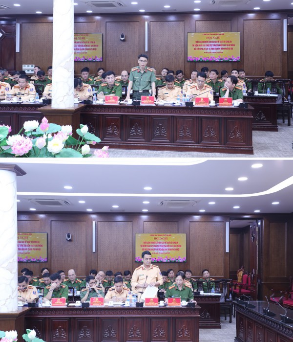 Hà Nội đề xuất thí điểm phân cấp tuần tra, kiểm soát giao thông cho công an cấp xã