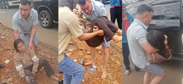 Hai chiến sĩ công an hỗ trợ người dân đi cấp cứu và lá thư cảm ơn