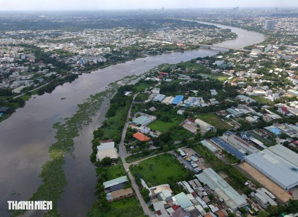 Hiện trạng dự án đường ven sông Sài Gòn trước khi mở rộng 6 làn xe Hiện trạng dự án đường ven sông Sài Gòn trước khi mở rộng 6 làn xe
