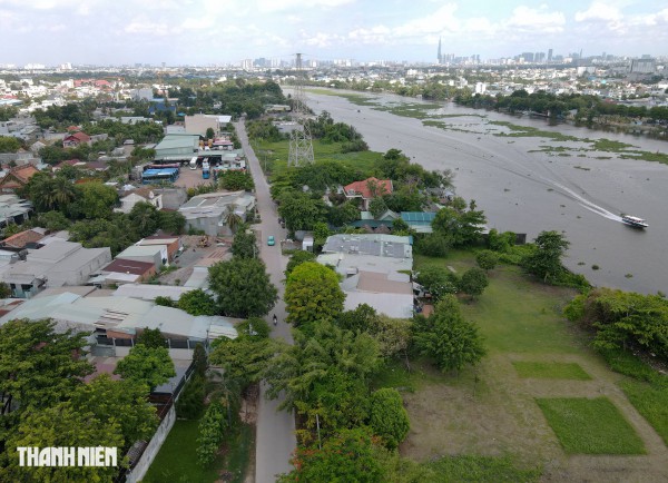 Hiện trạng dự án đường ven sông Sài Gòn trước khi mở rộng 6 làn xe Hiện trạng dự án đường ven sông Sài Gòn trước khi mở rộng 6 làn xe