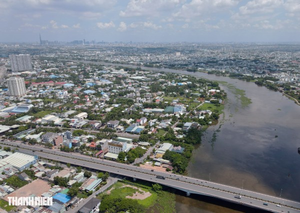 Hiện trạng dự án đường ven sông Sài Gòn trước khi mở rộng 6 làn xe Hiện trạng dự án đường ven sông Sài Gòn trước khi mở rộng 6 làn xe