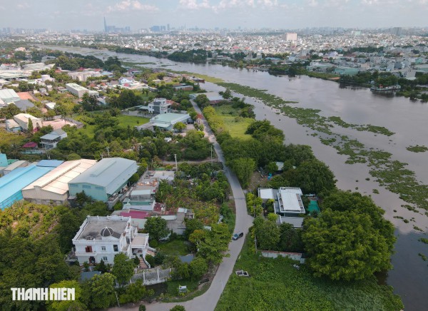 Hiện trạng dự án đường ven sông Sài Gòn trước khi mở rộng 6 làn xe Hiện trạng dự án đường ven sông Sài Gòn trước khi mở rộng 6 làn xe
