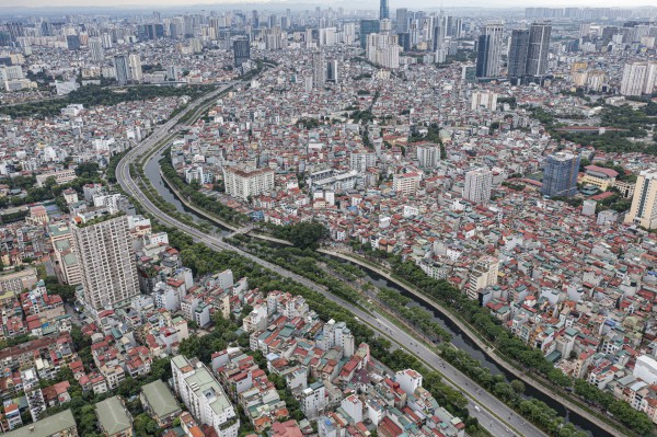 Hiện trạng sông Tô Lịch sau khi bổ cập 2 nguồn nước Hiện trạng sông Tô Lịch sau khi bổ cập 2 nguồn nước