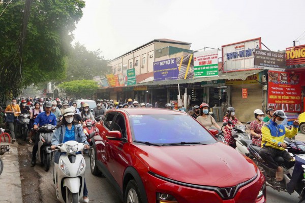Hiện trạng vùng lõi sẽ cấm xe máy xăng ở Hà Nội Hiện trạng vùng lõi sẽ cấm xe máy xăng ở Hà Nội