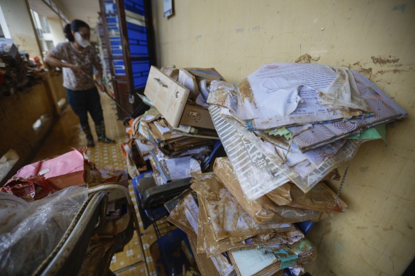 Hình ảnh Trường ĐH Sư phạm Thái Nguyên ngổn ngang sau lũ lịch sử Hình ảnh Trường ĐH Sư phạm Thái Nguyên ngổn ngang sau lũ lịch sử