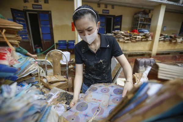 Hình ảnh Trường ĐH Sư phạm Thái Nguyên ngổn ngang sau lũ lịch sử Hình ảnh Trường ĐH Sư phạm Thái Nguyên ngổn ngang sau lũ lịch sử