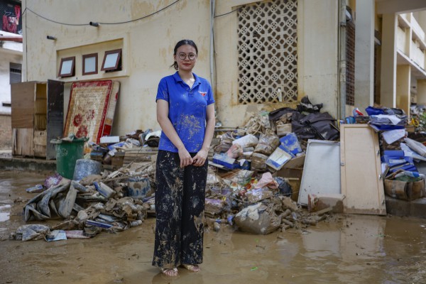 Hình ảnh Trường ĐH Sư phạm Thái Nguyên ngổn ngang sau lũ lịch sử Hình ảnh Trường ĐH Sư phạm Thái Nguyên ngổn ngang sau lũ lịch sử