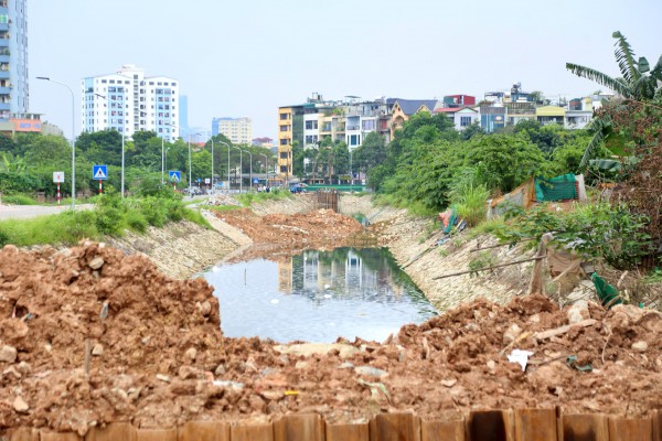Hình hài tuyến kênh hơn 920 tỉ bổ cập nước sông Tô Lịch và chống ngập