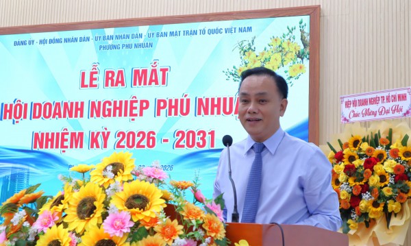 Hội Doanh nghiệp phường Phú Nhuận ra mắt, trao ngay 100 triệu đồng chăm lo tết