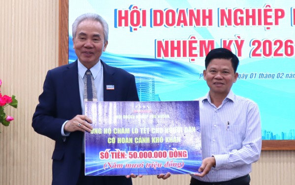 Hội Doanh nghiệp phường Phú Nhuận ra mắt, trao ngay 100 triệu đồng chăm lo tết