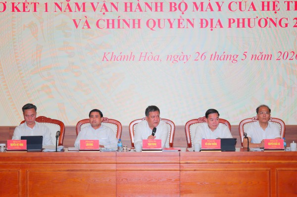 Khánh Hòa tiết kiệm gần 100 tỉ chi thường xuyên sau 1 năm vận hành chính quyền địa phương 2 cấp Khánh Hòa tiết kiệm gần 100 tỉ chi thường xuyên sau 1 năm vận hành chính quyền địa phương 2 cấp