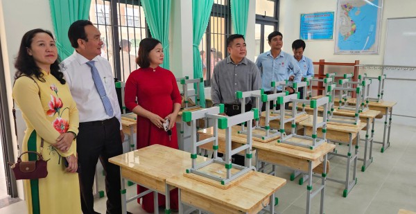 Khánh thành Trường tiểu học Tân Thông Hội hơn 110 tỉ đồng tại Củ Chi Khánh thành Trường tiểu học Tân Thông Hội hơn 110 tỉ đồng tại Củ Chi