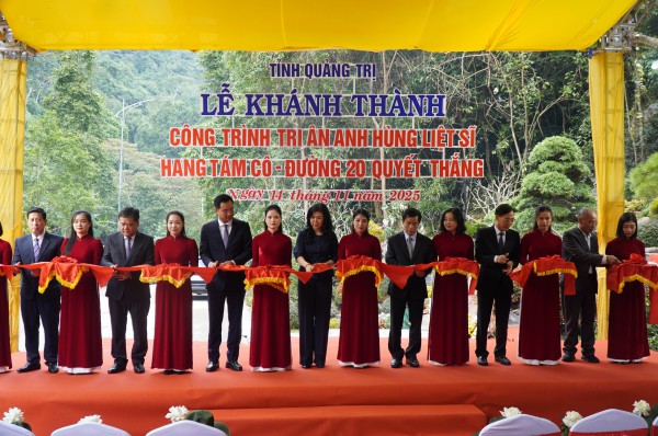 Khánh thành công trình tôn tạo Di tích quốc gia đặc biệt Hang Tám Cô Khánh thành công trình tôn tạo Di tích quốc gia đặc biệt Hang Tám Cô