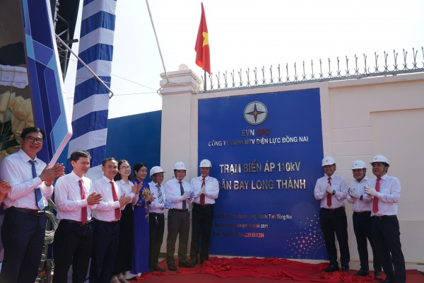 Khánh thành trạm biến áp cấp điện vận hành sân bay Long Thành