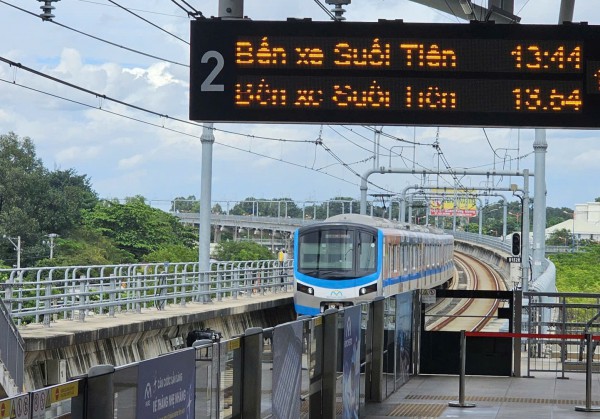 Khi nào xây dựng tuyến metro từ Suối Tiên về Biên Hòa và sân bay Long Thành Khi nào xây dựng tuyến metro từ Suối Tiên về Biên Hòa và sân bay Long Thành