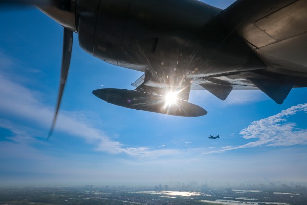 Không quân vận tải của Bộ Quốc phòng diễu binh sau 40 năm Không quân vận tải của Bộ Quốc phòng diễu binh sau 40 năm