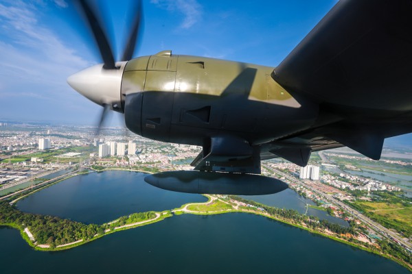 Không quân vận tải của Bộ Quốc phòng diễu binh sau 40 năm Không quân vận tải của Bộ Quốc phòng diễu binh sau 40 năm