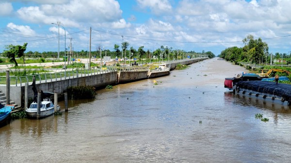 Kiên Giang: Bờ kè 80 tỉ đồng sạt lở sau 5 tháng đưa vào sử dụng