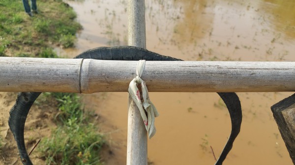 Kon Tum: Cầu treo hư hỏng, người dân phải lội suối đi làm