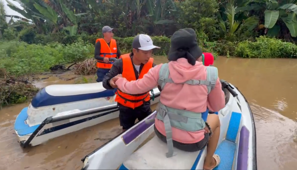 Lâm Đồng: Lũ về nhanh, di dời khẩn cấp hàng trăm hộ dân Hàm Liêm, Hàm Thuận