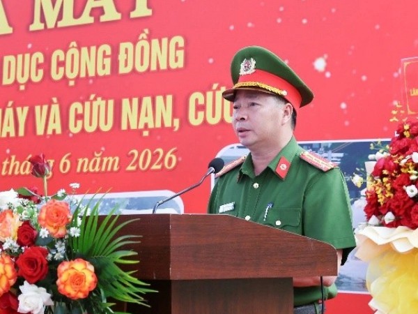 Lâm Đồng ra mắt Trung tâm Giáo dục cộng đồng về PCCC và CNCH đầu tiên Lâm Đồng ra mắt Trung tâm Giáo dục cộng đồng về PCCC và CNCH đầu tiên