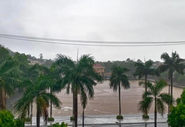 Mưa hơn 400 mm, nhiều nơi ở Hà Giang 'chìm' trong biển nước