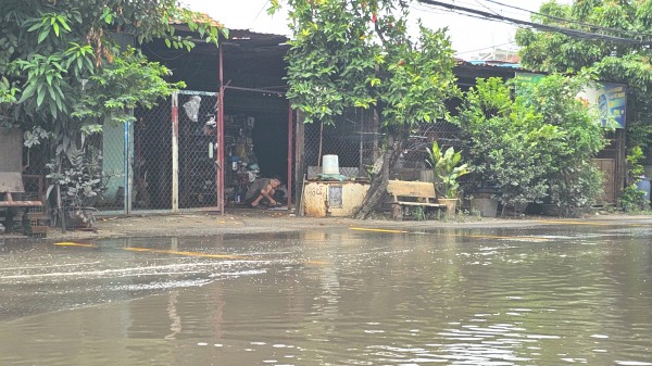 Người dân Nhị Bình, Hóc Môn: Hễ mưa là 'được' lội nước