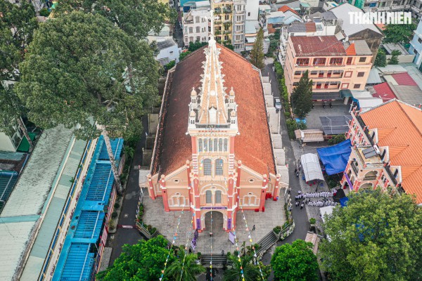 Nhà thờ Chợ Quán hơn 300 năm cổ nhất TP.HCM, được xây dựng 8 lần Nhà thờ Chợ Quán hơn 300 năm cổ nhất TP.HCM, được xây dựng 8 lần