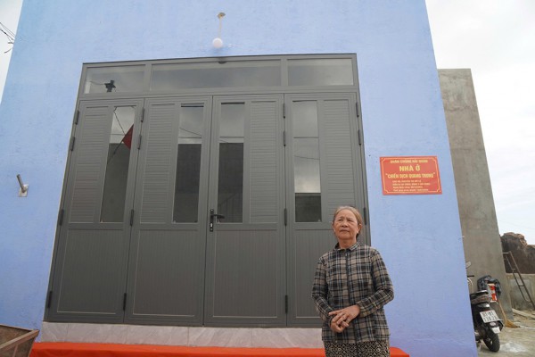 Niềm vui từ những mái nhà hồi sinh thần tốc sau bão