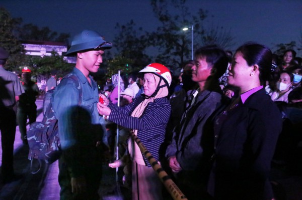 Ninh Thuận: 583 thanh niên viết đơn tình nguyện lên đường nhập ngũ
