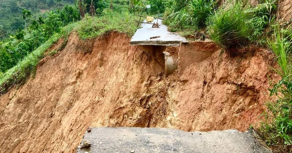 Nơm nớp nỗi lo sạt lở núi