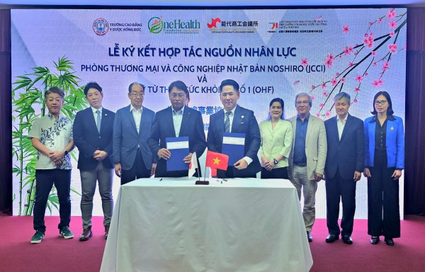 OneHealth Foundation ký kết hợp tác với Nhật Bản trong đào tạo chăm sóc người cao tuổi