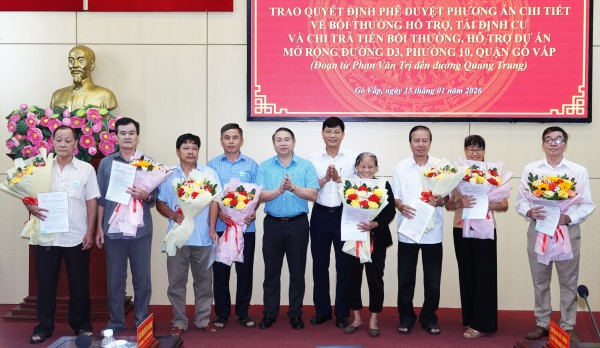 Phường Gò Vấp mở rộng đường D3, hộ nhận bồi thường cao nhất hơn 21 tỉ đồng