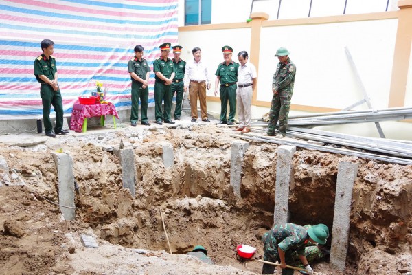 Quảng Trị: Thi công bệnh viện, phát hiện 4 hài cốt liệt sĩ Quảng Trị: Thi công bệnh viện, phát hiện 4 hài cốt liệt sĩ