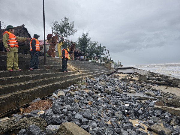 Quảng Trị hoàn tất công tác chuẩn bị, sẵn sàng ứng phó bão số 5