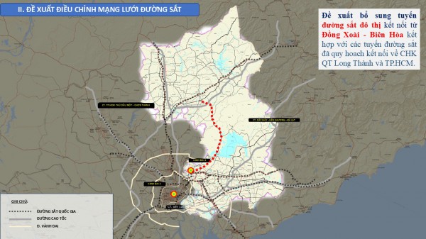 Quy hoạch tỉnh Đồng Nai: Đề xuất làm metro, cao tốc kết nối Đồng Xoài - Biên Hòa Quy hoạch tỉnh Đồng Nai: Đề xuất làm metro, cao tốc kết nối Đồng Xoài - Biên Hòa