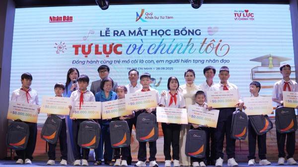 Ra mắt học bổng Tự lực vì chính tôi cho con em có người thân hiến tạng