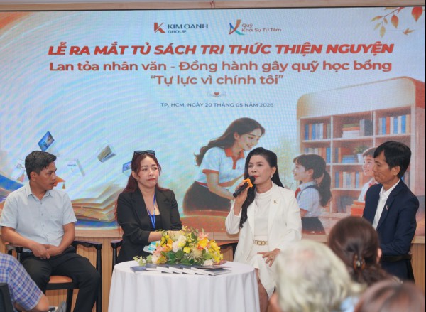 Ra mắt tủ sách 'Tri thức thiện nguyện' gây quỹ học bổng cho trẻ mồ côi Ra mắt tủ sách 'Tri thức thiện nguyện' gây quỹ học bổng cho trẻ mồ côi