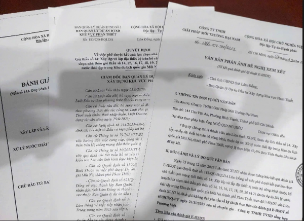 Rớt thầu tại Mũi Né, một công ty khiếu nại lên Chủ tịch tỉnh Lâm Đồng