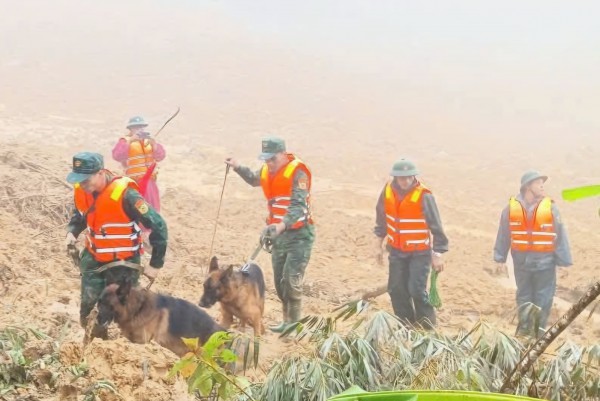 Sạt lở núi ở Đà Nẵng: Quân đội khẩn trương tìm người mất tích