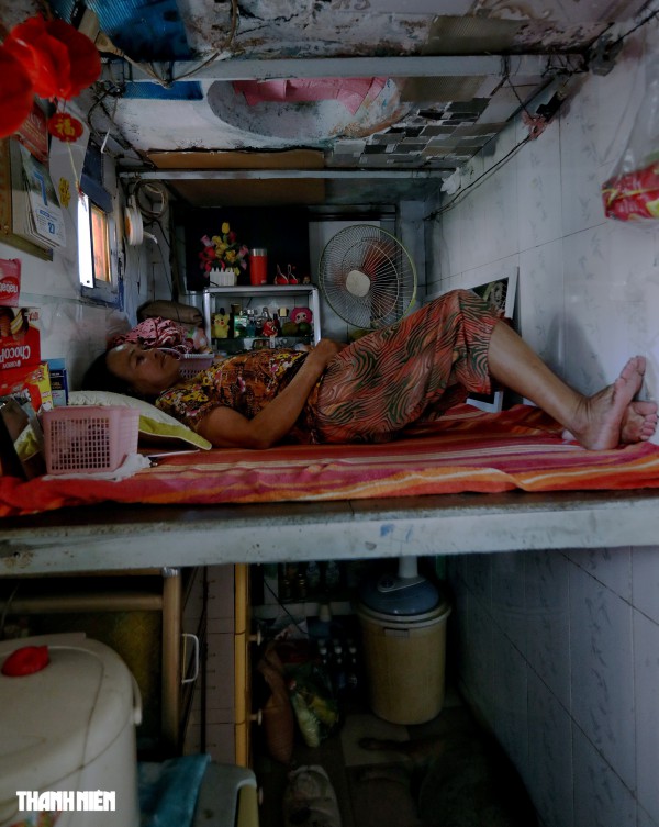Sống trong nhà kho 2 - 3 mét vuông nơi cư xá Thanh Đa ở TP.HCM