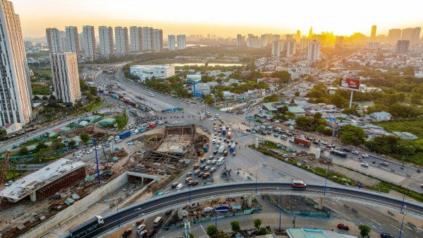 TP.HCM: Cận cảnh hầm chui nút giao An Phú thông xe sáng mai