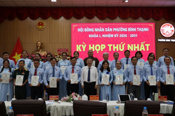 TP.HCM: Phường Bình Thạnh, xã Cần Giờ ra mắt bộ máy lãnh đạo nhiệm kỳ mới