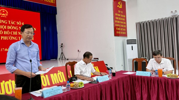 TP.HCM: Phường Tây Nam đề nghị thực hiện một số chính sách đặc thù của Bình Dương TP.HCM: Phường Tây Nam đề nghị thực hiện một số chính sách đặc thù của Bình Dương