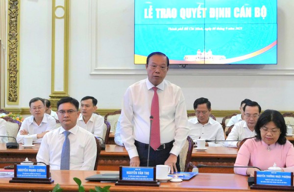 TP.HCM bổ nhiệm 4 lãnh đạo Ban Quản lý khu Nông nghiệp Công nghệ cao