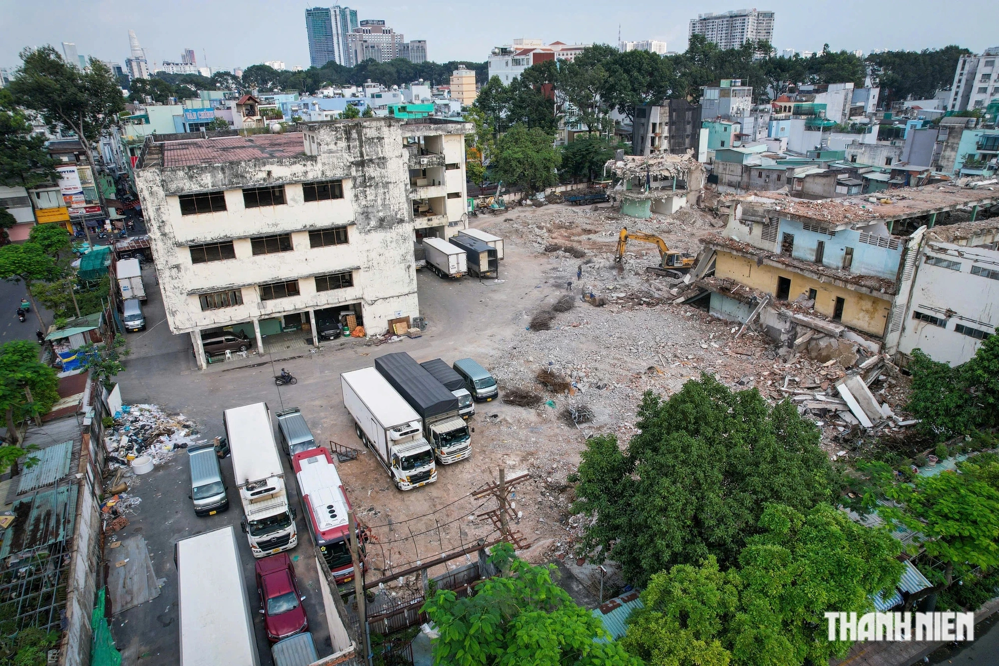 TP.HCM: 'Đất vàng' 419 Lê Hồng Phong sau 1 tháng tháo dỡ