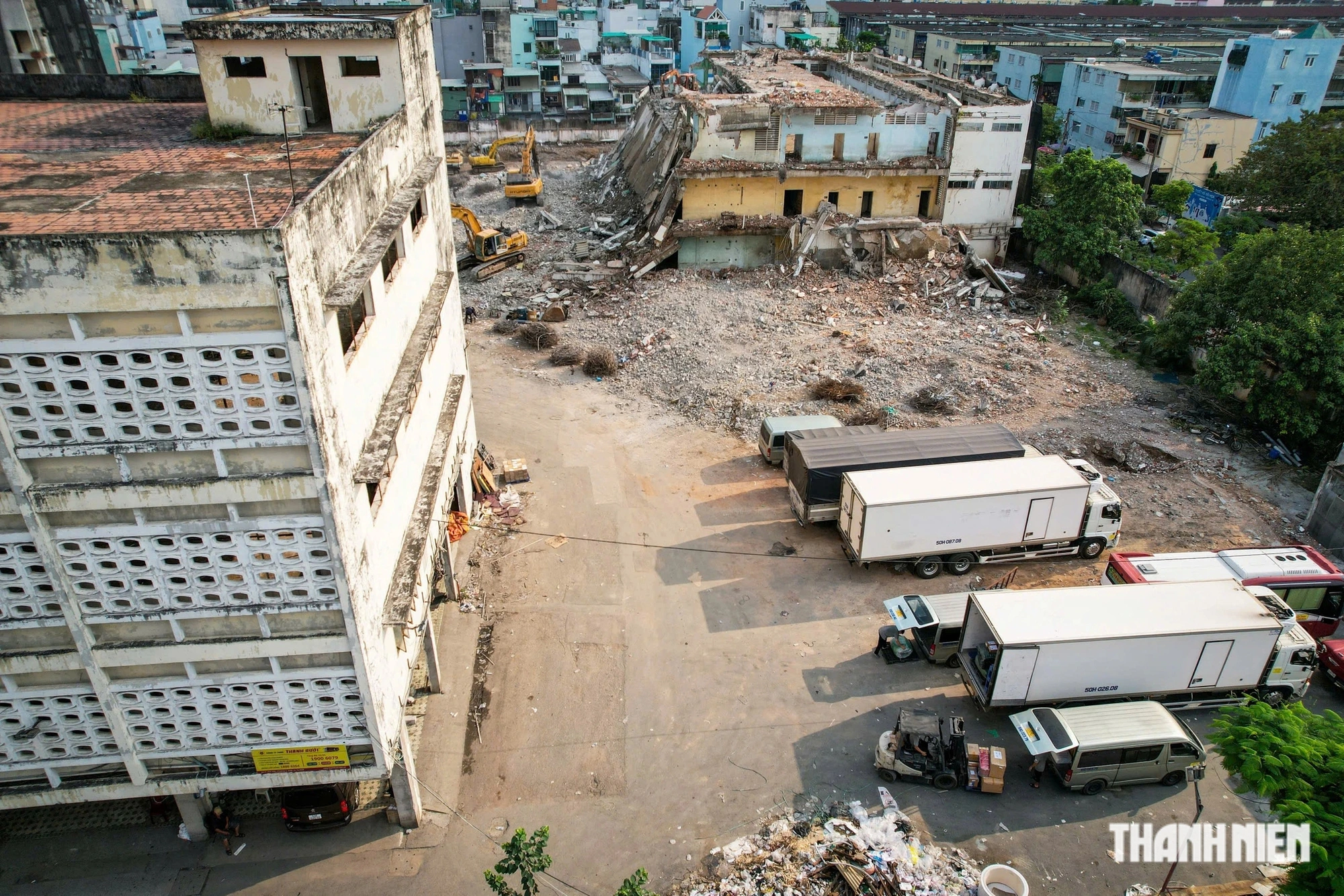 TP.HCM: 'Đất vàng' 419 Lê Hồng Phong sau 1 tháng tháo dỡ