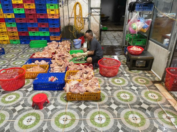 TP.HCM: 'Đột kích' lò giết mổ không phép lúc rạng sáng, buộc tiêu hủy gần 1 tấn gà TP.HCM: 'Đột kích' lò giết mổ không phép lúc rạng sáng, buộc tiêu hủy gần 1 tấn gà